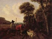 Hunters and Dogs Ludolf de Jongh